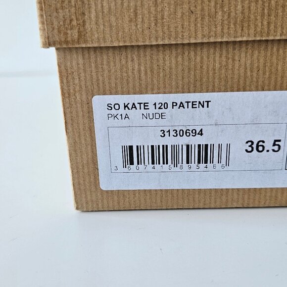 Christian Louboutin So Kate 120 Nude Patent Pumps - Picture 14 of 14